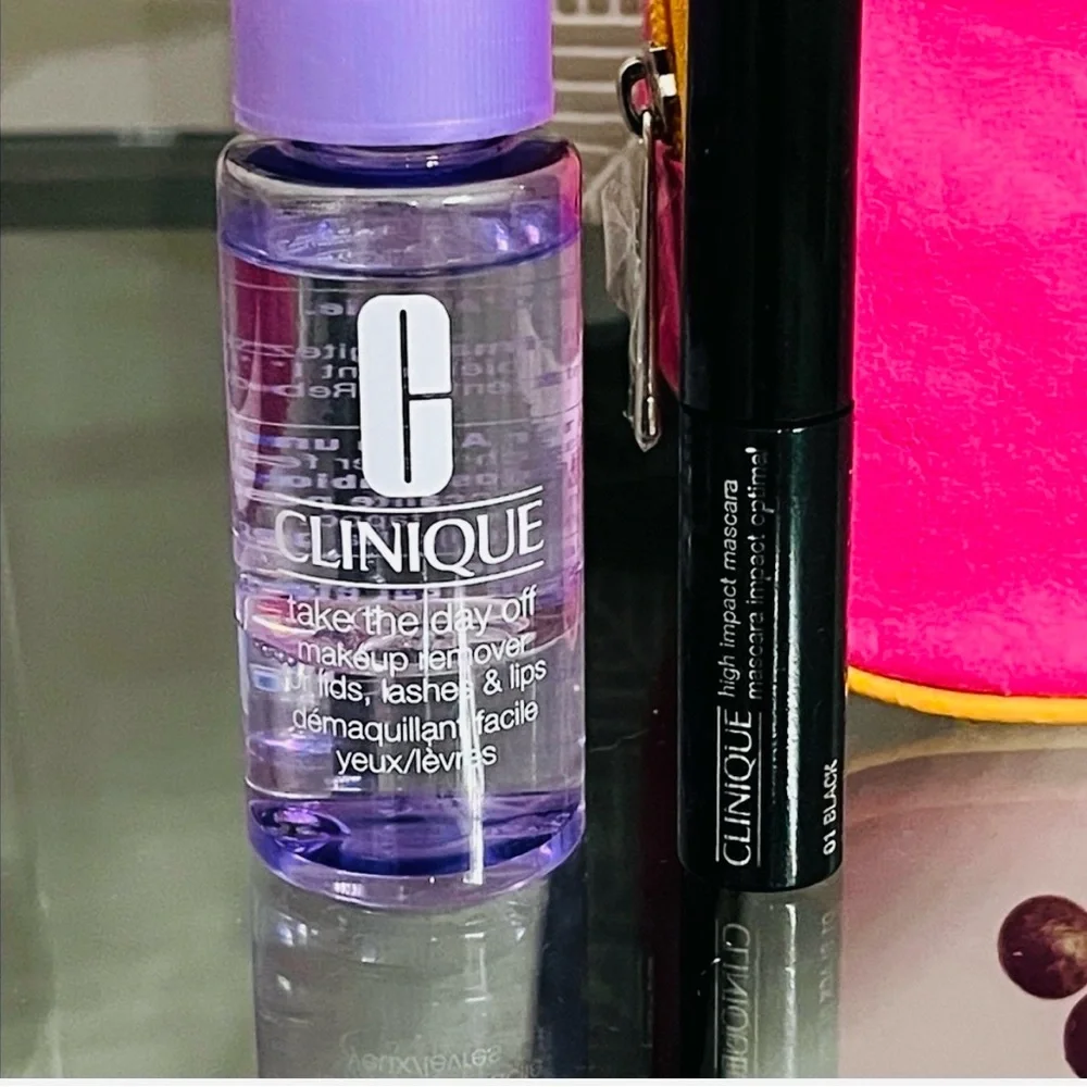 Cliniques Take the day off & High Impact Black Mascara & Travel Case 🌿🆕🌿